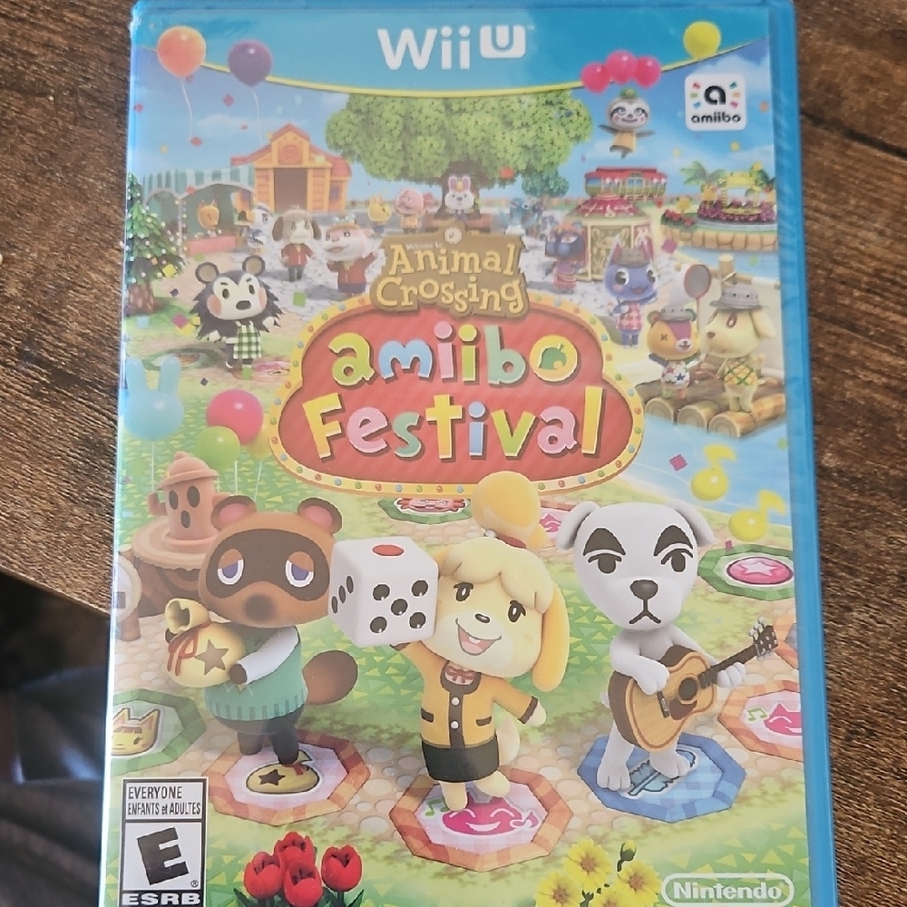 Nintendo Wii U Animal Crossing: amiibo Festival - Blue